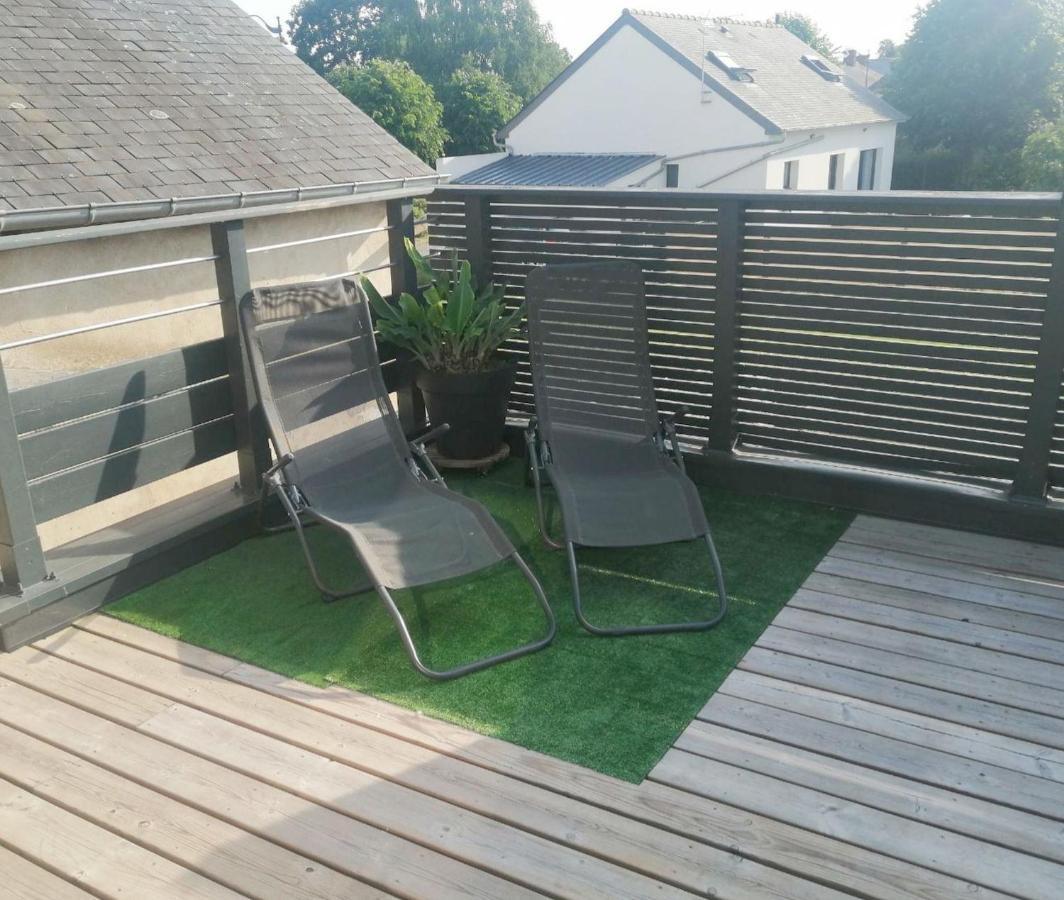 Gite La Terrasse Du 37 Breteil エクステリア 写真